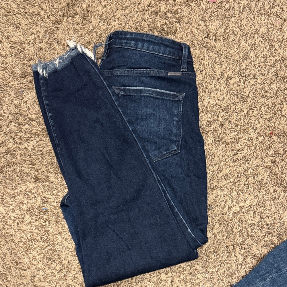 KanCan signature Dark Indigo Ankle Jeans